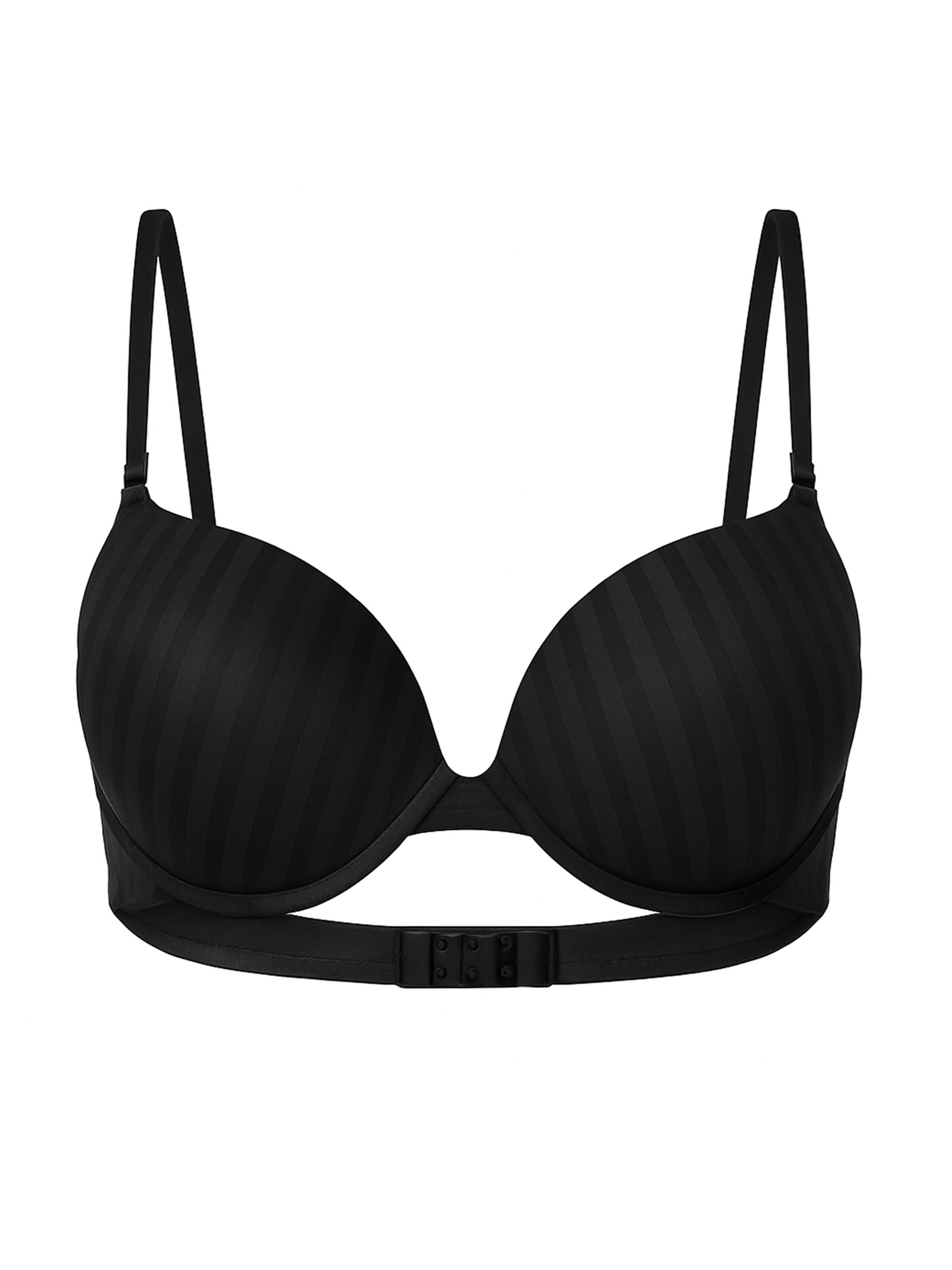 C&City Push-up Bra in Black: front