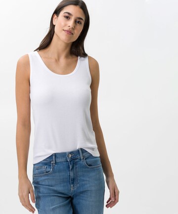 BRAX Top 'Ivy' in White: front