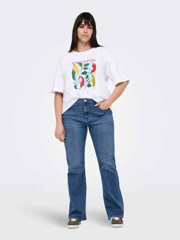 ONLY Carmakoma Flared Jeans 'CARBilly' in Blue