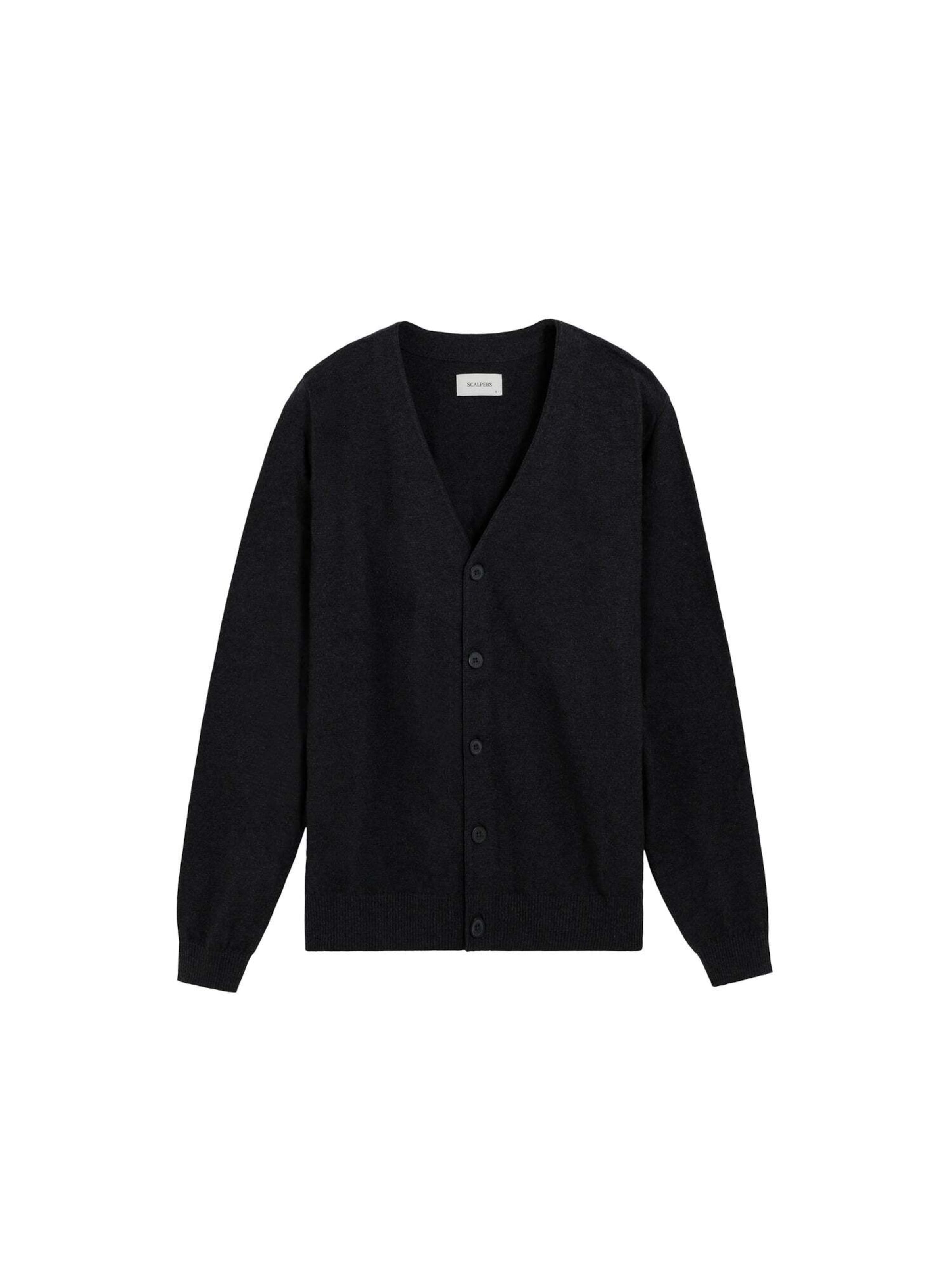 Scalpers Вязаная кофта в Синий: спереди