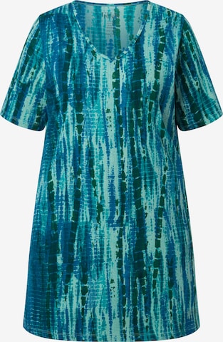 Ulla Popken Longshirt in Blau: Vorderseite