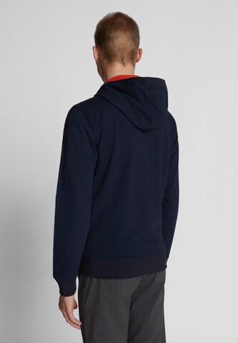 North Sails Zip-Up Hoodie in Blue