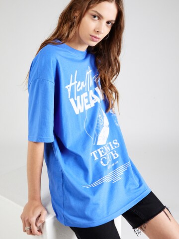 T-shirt Nasty Gal en bleu