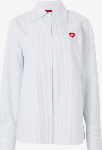 mėlyna HUGO Palaidinė 'Erselia': priekis