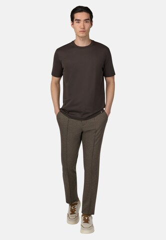 Boggi Milano Regular Broek 'B Jersey' in Bruin