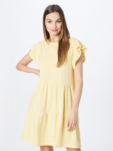 Rochie 'SUMMER' de la VILA pe galben: față