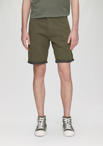 Regular Pantalon QS en vert : devant