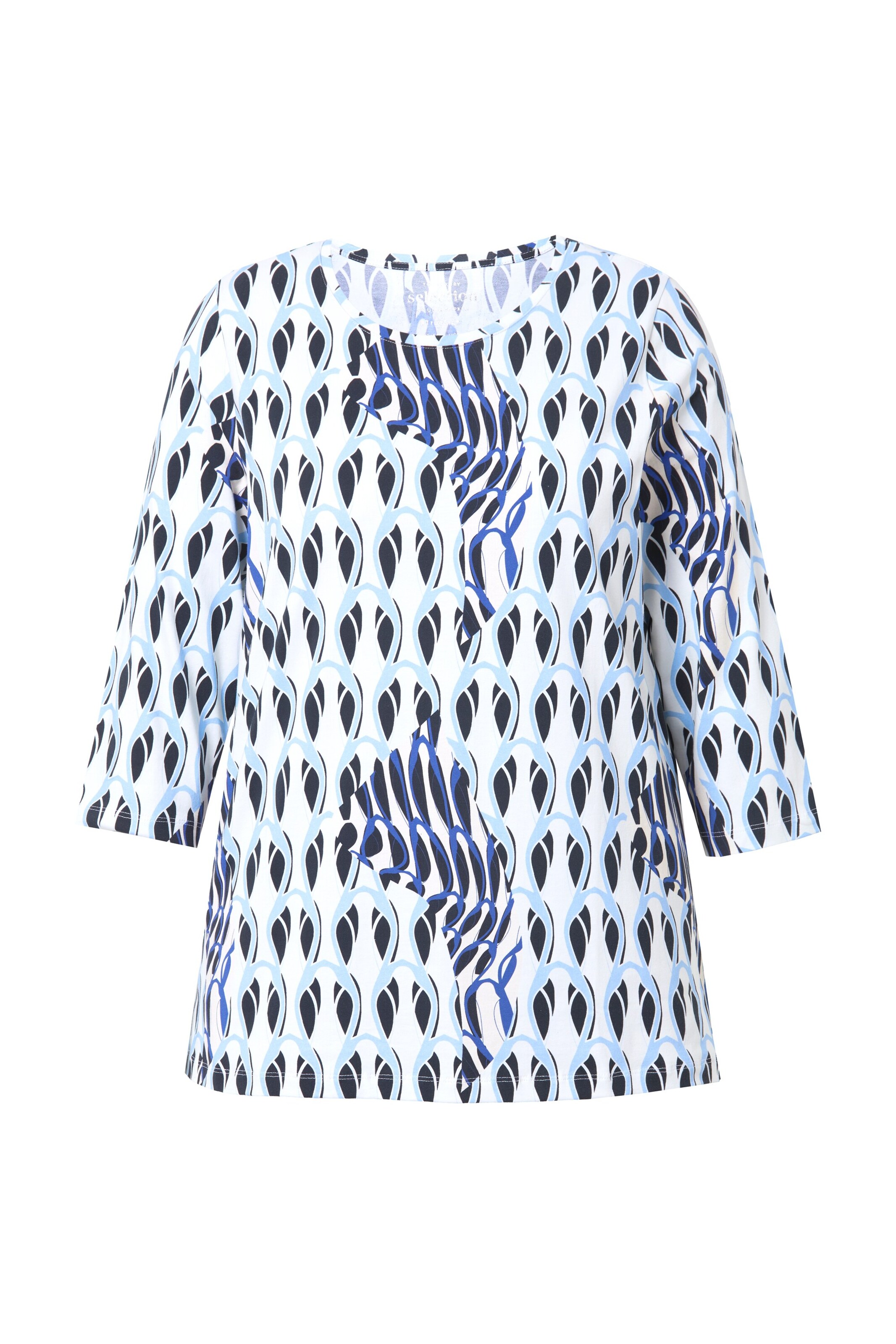 Ulla Popken Shirt in Blue: front