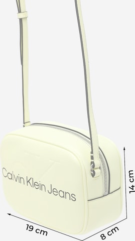 Calvin Klein Jeans - Mala de ombro em amarelo