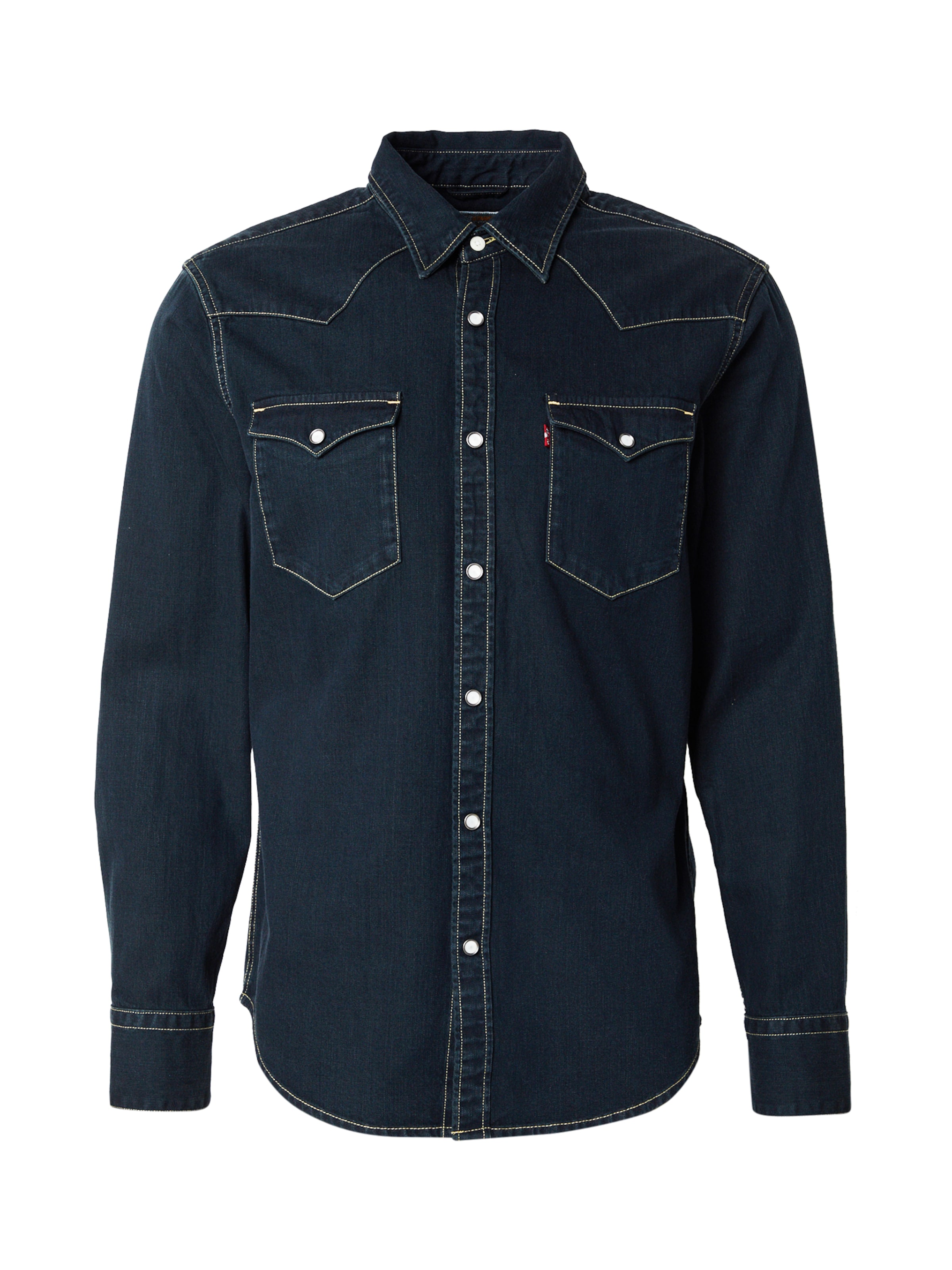 Cămașă 'Barstow Western Standard Shirt' de la LEVI'S ® pe negru: față