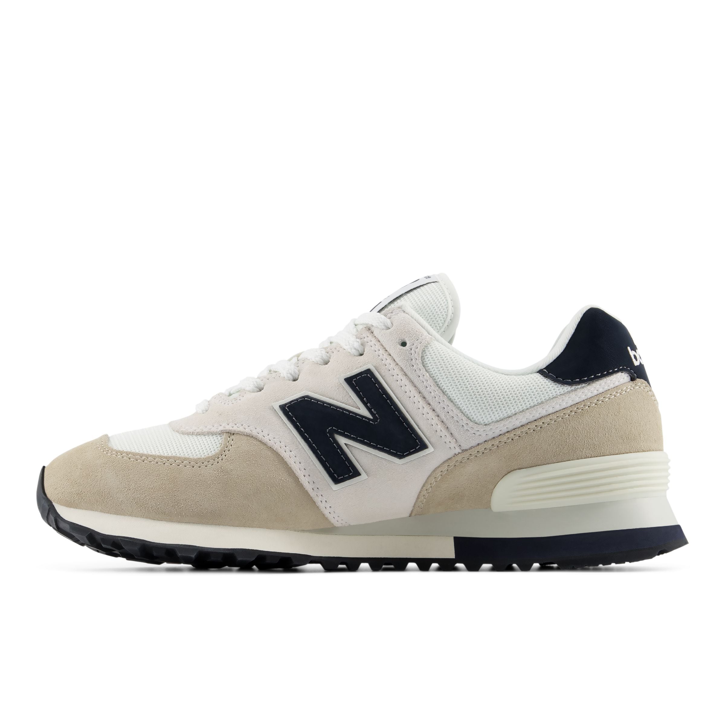 Sneaker bassa '574' di new balance in grigio: frontale