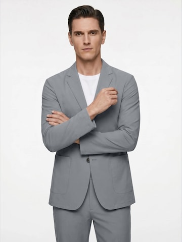 ALLTHEMEN Regular fit Suit Jacket 'Schatten' in Grey