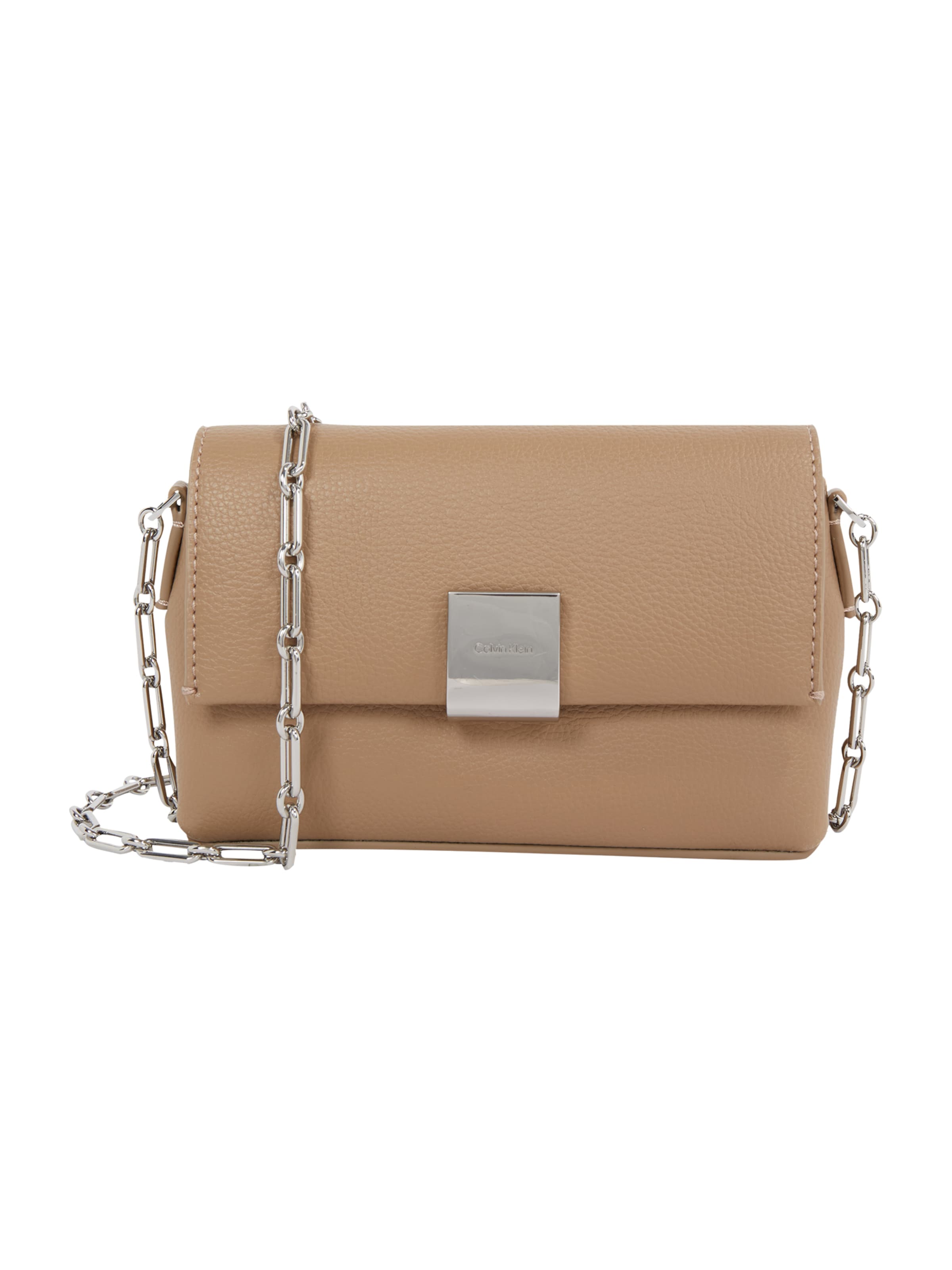 Calvin Klein Сумка через плечо в Коричневый: спереди