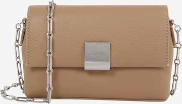 Calvin Klein Taška přes rameno – hnědá: přední strana