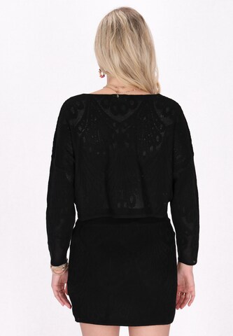 Pull-over 'Fashion Look' IZIA en noir