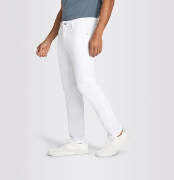 MAC Slimfit Jeans in Weiß