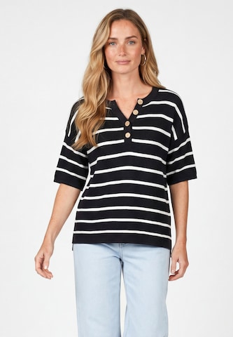 usha BLUE LABEL - Jersey en negro: frente