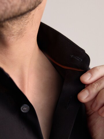 Next Slim fit Overhemd in Zwart