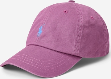 Casquette 'CLASSIC' Polo Ralph Lauren en rose : devant