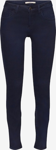 ESPRIT Slimfit Jeans in Blauw: voorkant