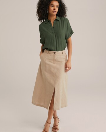 WE Fashion Blouse in Green