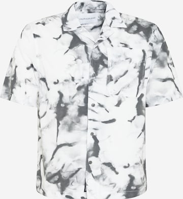 Calvin Klein Jeans Hemd in Grau: front
