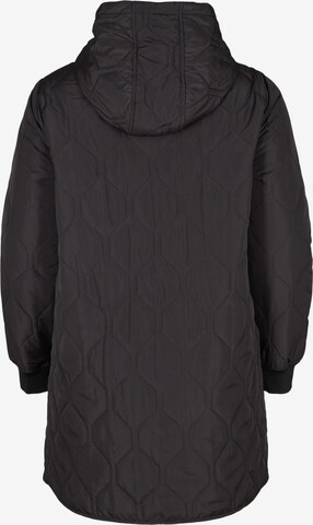 Zizzi Between-Season Jacket in Black