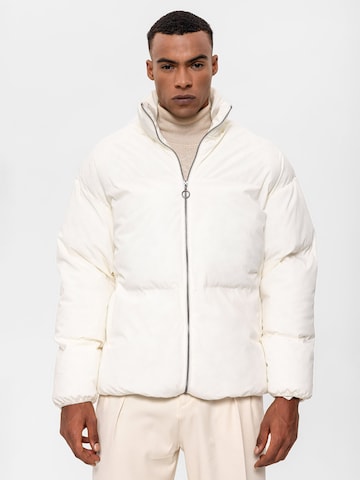 Antioch Zimska jakna | bela barva: sprednja stran