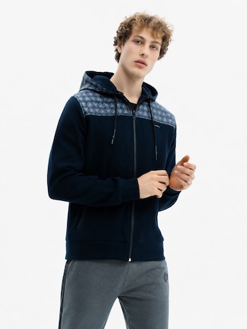 SCR. Sportsweatshirt 'AMIRO'‌ in Blau: Vorderseite
