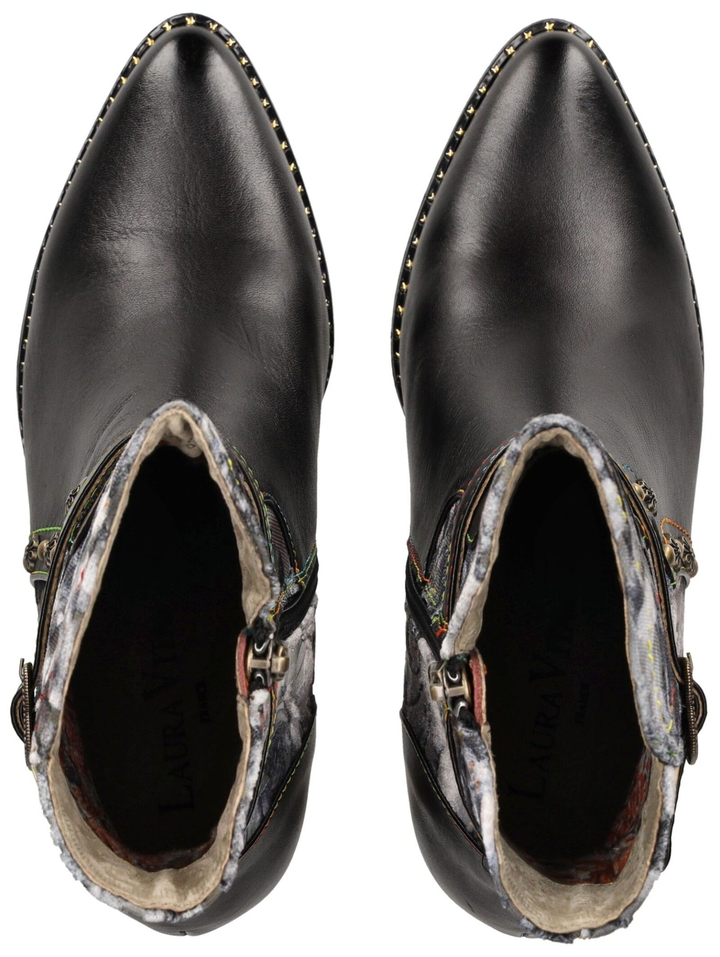 Laura Vita Enkellaarsjes in Zwart