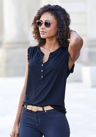 Camicia da donna di LASCANA in nero