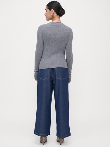 Vero Moda Petite Sweter 'VMNANCY' w kolorze szary