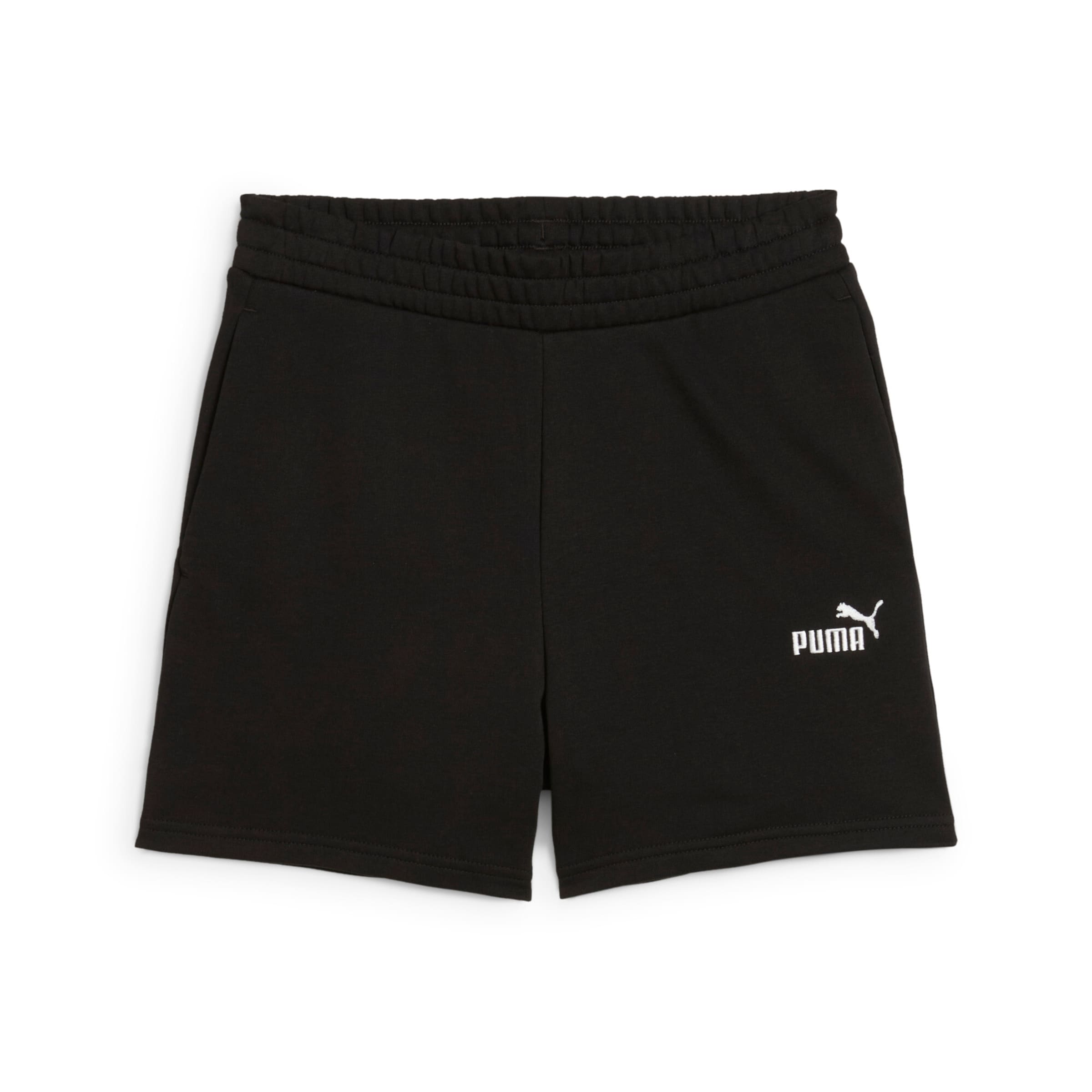 Regular Pantalon de sport 'Ess No. 1' PUMA en noir : devant