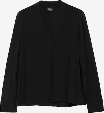 s.Oliver BLACK LABEL Blouse in Zwart: voorkant