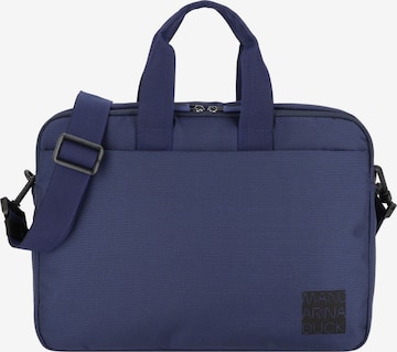 MANDARINA DUCK Document bag 'District' in Blue: front