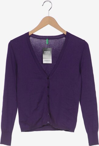 UNITED COLORS OF BENETTON Sweater & Cardigan in XS in Purple: front