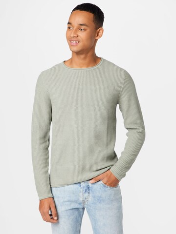 Coupe regular Pull-over 'JPRBLUCarlos' JACK & JONES en gris : devant