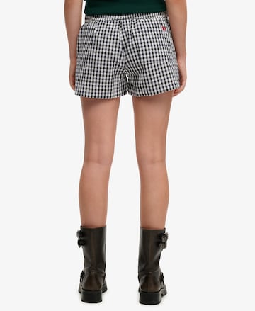 Superdry & Co Regular Broek in Blauw