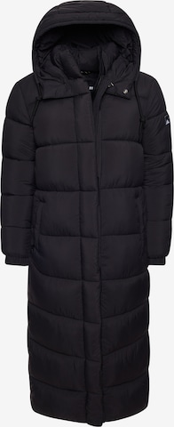 juoda Superdry Žieminis paltas 'Touchline': priekis