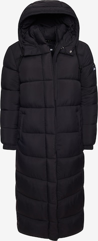 Manteau d’hiver 'Touchline' Superdry en noir : devant