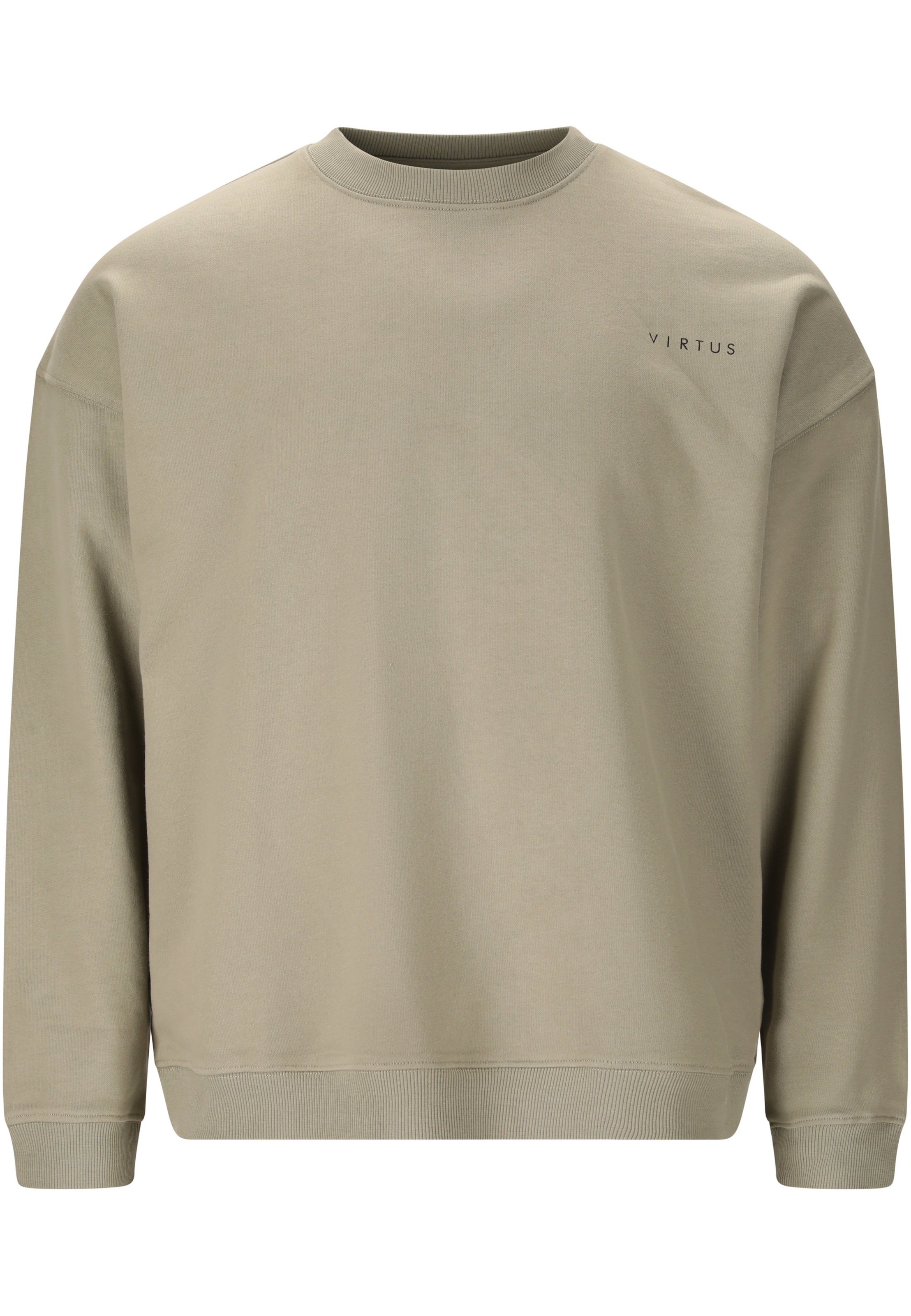 Virtus Sweatshirt 'Dela' in Brown: front