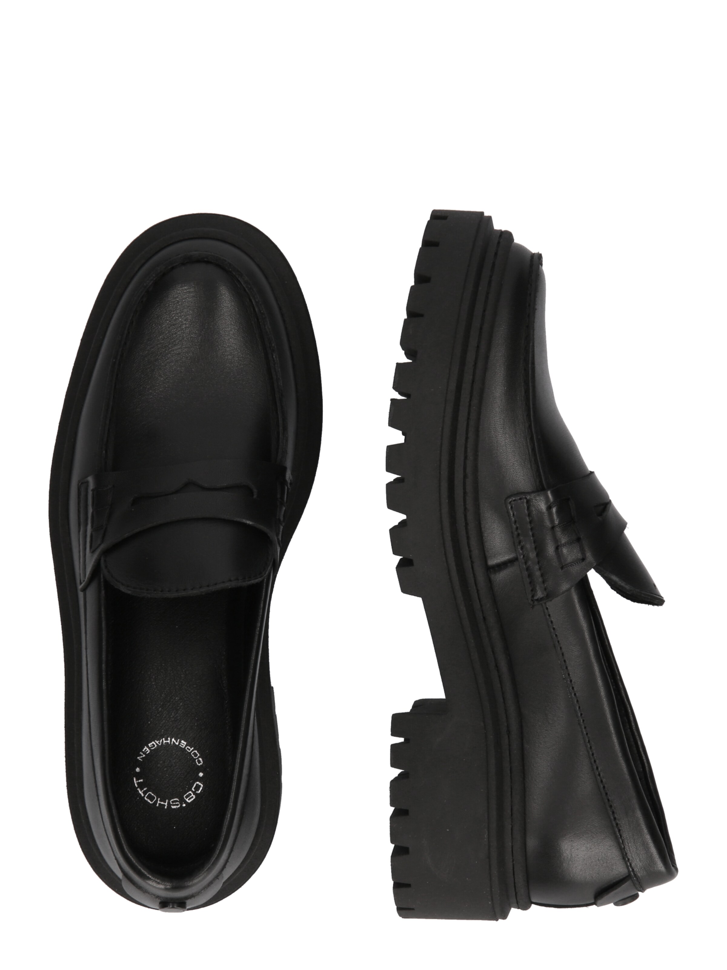 Papuci de casă 'LEA' de la Ca'Shott pe negru