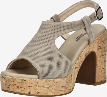 Nero Giardini Sandale in Grau: Vorderseite