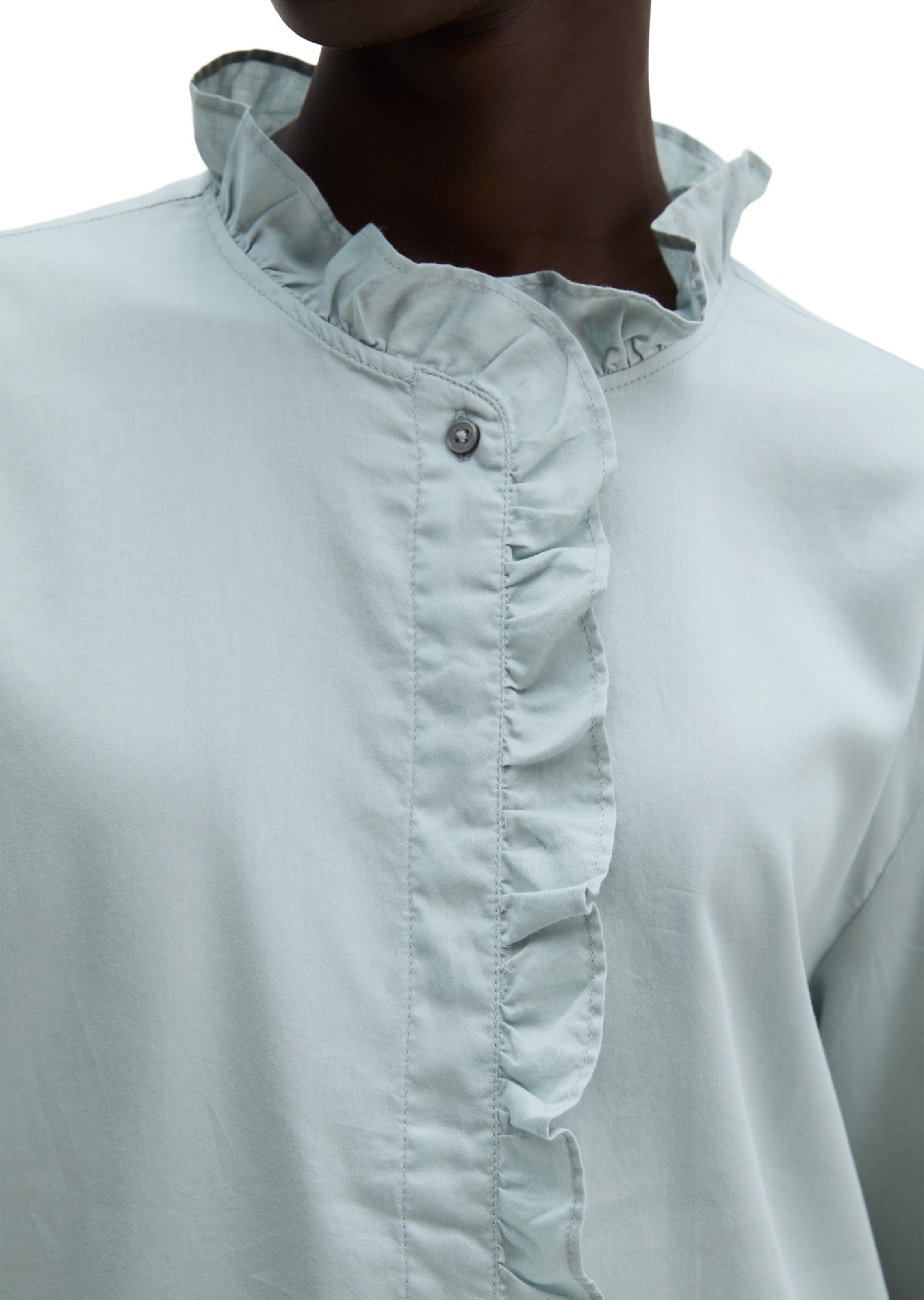 Marc O'Polo Blouse in Grey: front