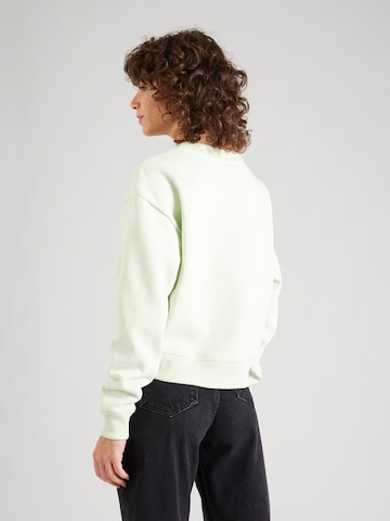 Calvin Klein Jeans Sweatshirt 'Relaxed' in Green