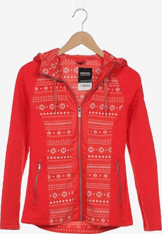Schöffel Sweatshirt & Zip-Up Hoodie in S in Red: front
