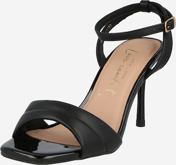 NEW LOOK Sandalen met riem 'VADDY' in Zwart: voorkant