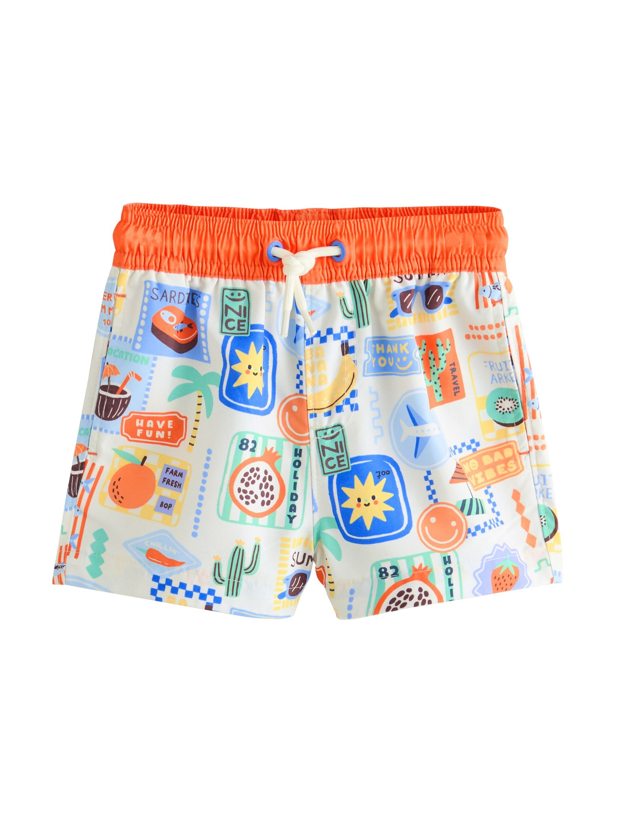 Shorts de bain Next en blanc