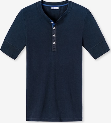 SCHIESSER T-Shirt 'Revival Karl-Heinz' in Blau: predná strana
