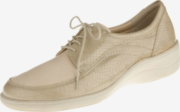 Natural Feet Lace-Up Shoes 'Tirol' in Beige: front
